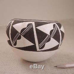 Lucy M Lewis Acoma Pueblo Pottery Bowl Vase Geometric Olla Pot Native American