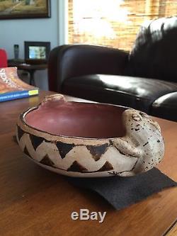 Maricopa Pottery, Native American Pueblo, Indian bowl Mabel Sunn