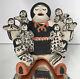 Martha Arquero Cochiti Native American Storyteller Pottery Figure with 8 Children