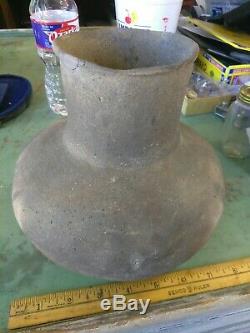 Mississippian Native American Indian Pottery Caddo Water Jar Large authentic