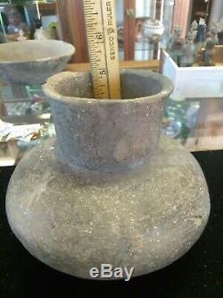 Mississippian Native American Indian Pottery Caddo Water Jar authentic