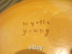 Myrtle Young Hopi Native American Pottery Bowl