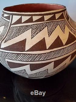 Native American Large Indian Pot Anne L Cerno Acoma Pueblo Nm