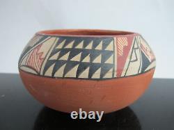 NATIVE American EL JEMEZ Pue Pueblo Pottery Pot Vase