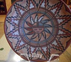 NAVAJO NATION POTTERY by LUCY MCKELVEY WEDDING BASKET DESIGN