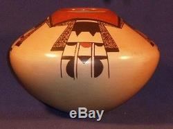 NO RESERVEGORGEOUS TRADITIONAL EAGLETAIL HOPI INDIAN POTTERY BY FAWN NAVASIE