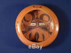 NO RESERVE RED CLAY HOPI INDIAN POTTERY BOWL BY WORLD RENOWNED RACHAEL SAHMIE