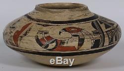 Nampeyo Tewa Sikyatki Eagle Jar Native American Indian studio pottery jar