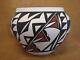 Native American Acoma Indian Pottery Hand Painted Pot by Leilanie Miller