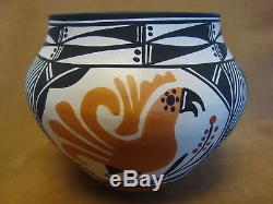 Native American Acoma Indian Pottery Hand Painted Pottery by L. Joe PT0239