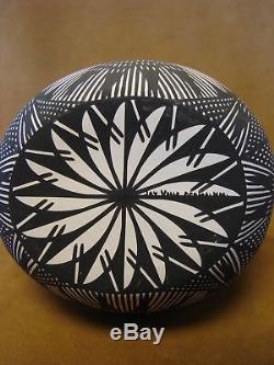 Native American Acoma Indian Pottery Hand Painted Wedding Vase by Jay Vallo PT00