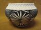 Native American Acoma Indian Pottery Handmade & Painted Pot by Poncho