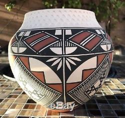 Native American Acoma Jar by Emil Chino