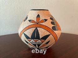 Native American Acoma Pottery Parrot Westly Begay