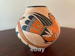 Native American Acoma Pottery Parrot Westly Begay