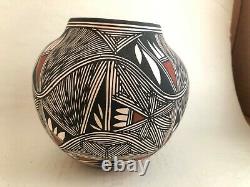Native American Acoma Pottery Vase Charlene Estevan