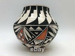 Native American Acoma Pottery Vase Vivian Seymour