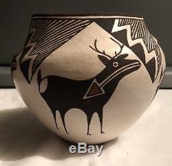 Native American Acoma Pueblo Pottery by Lucy & Delores Lewis