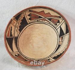 Native American Anasazi REPLICA Polychrome Bowl Pottery