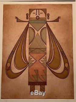 Native American Artist Helen Hardin Tsa-sah-wee-eh III-VIII Aquatint Etching