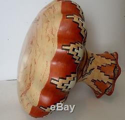 Native American Crafts Navajo Hancolied Lucy McKelvey Vase