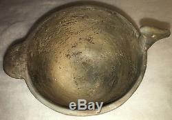 Native American Duck Rim Effigy Bowl