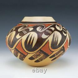 Native American Hopi Pottery Bowl By Adelle Nampeyo
