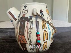 Native American Hopi Pottery Signed By Renee J