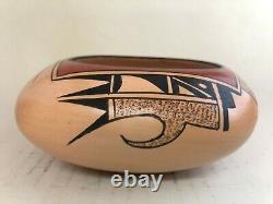 Native American Hopi Pottery bowl Lydia Mahle