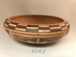 Native American Hopi pottery Bowl Jeremy Adames