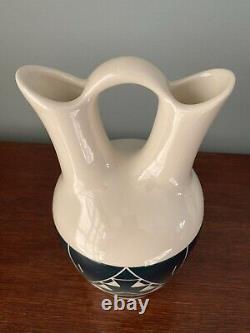 Native American Indian Lakota Sioux Pottery Wedding Vase 10 Martin Decory