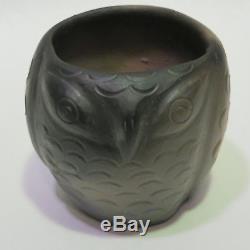 Native American Indian Pottery Owl Pot Vase Louise Bigmeat Maney Cherokee NC