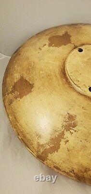 Native American Indian Style Seed Pot 17 Large Made of Wood