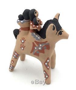 Native American Jemez Horse Storyteller by Felicia Fragua