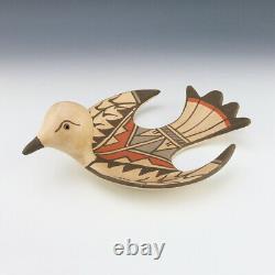 Native American Jemez Pottery Bird By Juanita Fragua