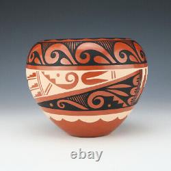Native American Jemez Pottery Bowl By Carol Loretto