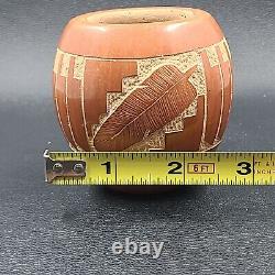 Native American Jemez Pottery Bowl By Y Yepa