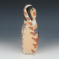 Native American Jemez Pottery Corn Maiden By Emily Fragua Tsosie