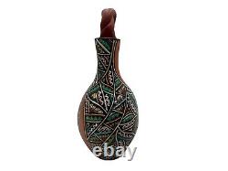 Native American Jemez Pottery Indian Hand Painted Southwest Home Decor