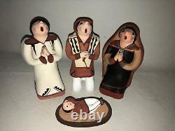 Native American Jemez Pottery Nativity Set Joyce Lucero