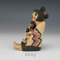 Native American Jemez Pottery Storyteller By Chrislyn Fragua