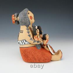 Native American Jemez Pottery Storyteller By Emily Fragua Tsosie