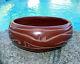 Native American Julia Martinez Santa Clara Pottery Oval Red Decorated Bowl Pot