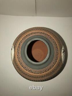 Native American Navajo Pottery Art Vase Pot Signed D. Thompson Rare Hth Vintage