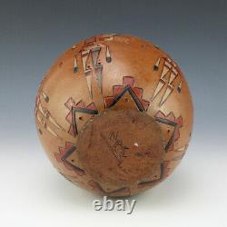 Native American Navajo Pottery Vase By Nancy Chilly Native American Pottery