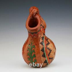 Native American Navajo Pottery Wedding Vase By Irene & Ken White