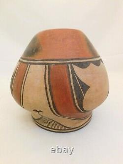 Native American Pot Vase 6 Tall Navajo Pottery Great Design