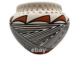 Native American Pottery Acoma Hand Painted Indian Southwest Home Decor BC