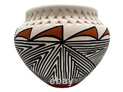 Native American Pottery Acoma Hand Painted Indian Southwest Home Decor BC