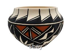 Native American Pottery Acoma Handmade Indian Home Decor Vase Conchi